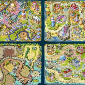 Game Level Map (Карта игровых уровней)