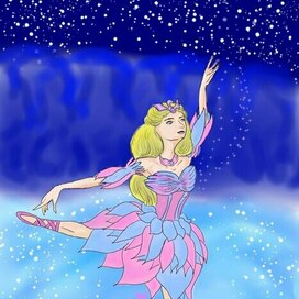 Одетт из мультика "Барби: Лебединое озеро"