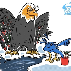 Карикатура для интернет-журнала "ЖОЖ"