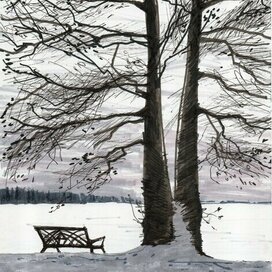 Зимний берег