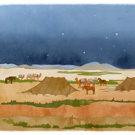 Иллюстрация к книге Н.Пржевальский