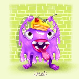 Монстрик  Пирожок