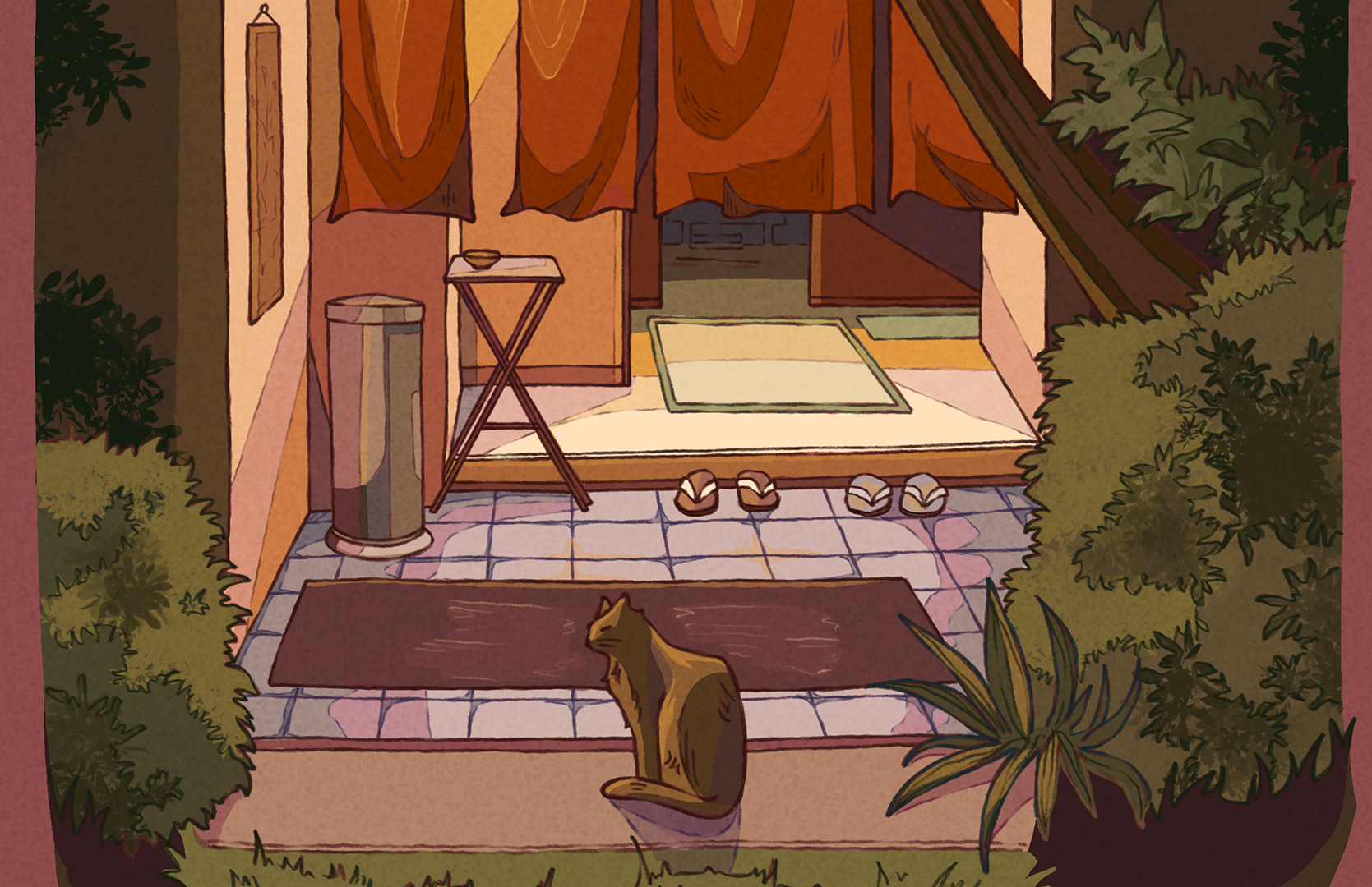 Кот из Киото