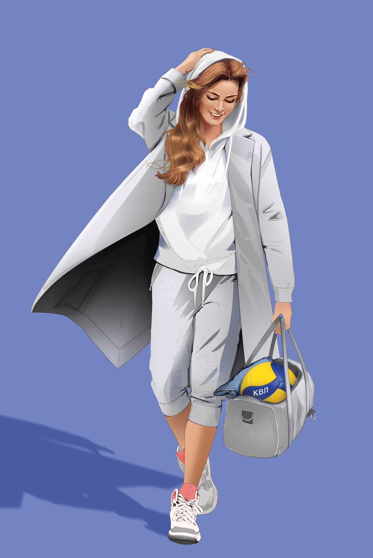 Поздравление для женской команды по волейболу