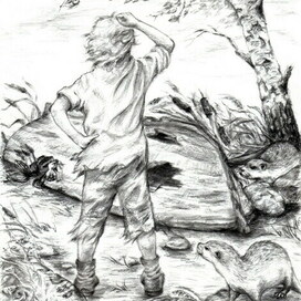 У разбитого корыта