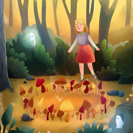 Иллюстрация для истории (марафон Ghostember) №1