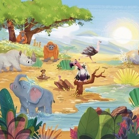 Разворот книжки для издательства "Счастье внутри!