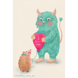 A heart for two. Without further ado.