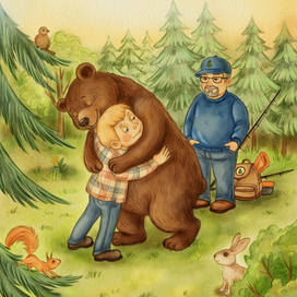 Иллюстрация для книги "Baylor's Big Adventures"