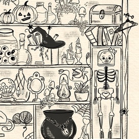 В магазине магии