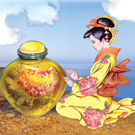 Радужные сказки "Сказка о желтой вазе"