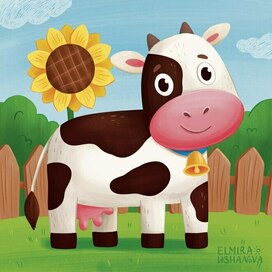 Корова. Животные фермы