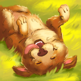 Иллюстрация к произведению о собаках