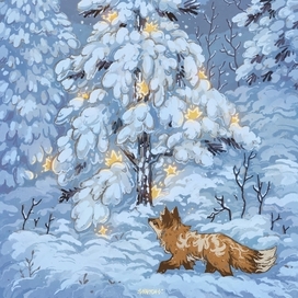 Морозная Звездная Ночь