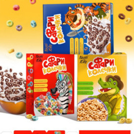 Cereal packaging design