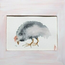 курица и червяк