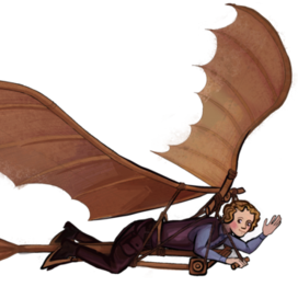 Illustration in the medieval style