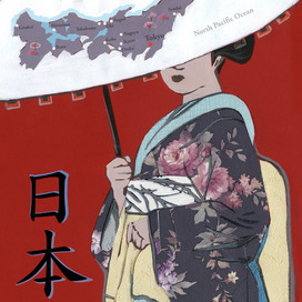 Карта Японии