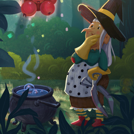 Иллюстрация для челленджа Folk Tale week