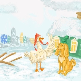 Разворот к детской книге