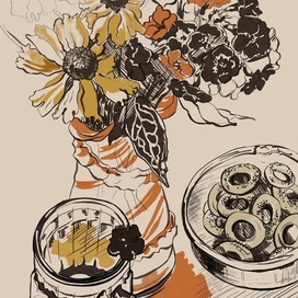 Дачный натюрморт