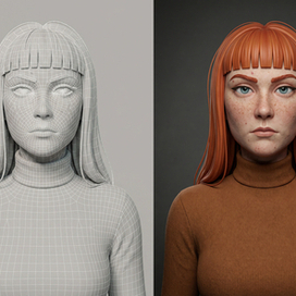 Процесс создания 3D-персонажа для игры