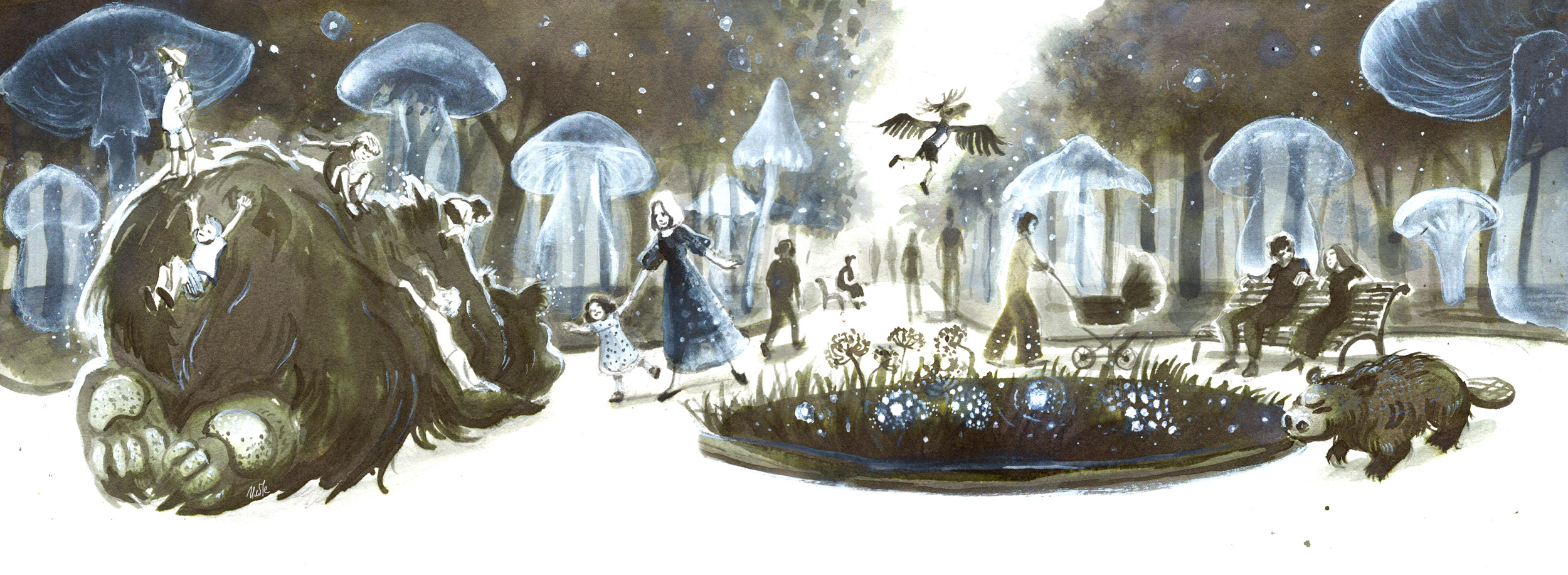 "В лодке из медвежьих снов"