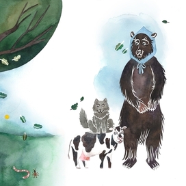 Иллюстрация к детской книге