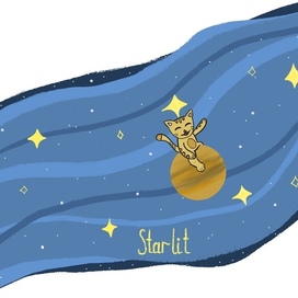 Cramer - mascot online English school “Starlit”