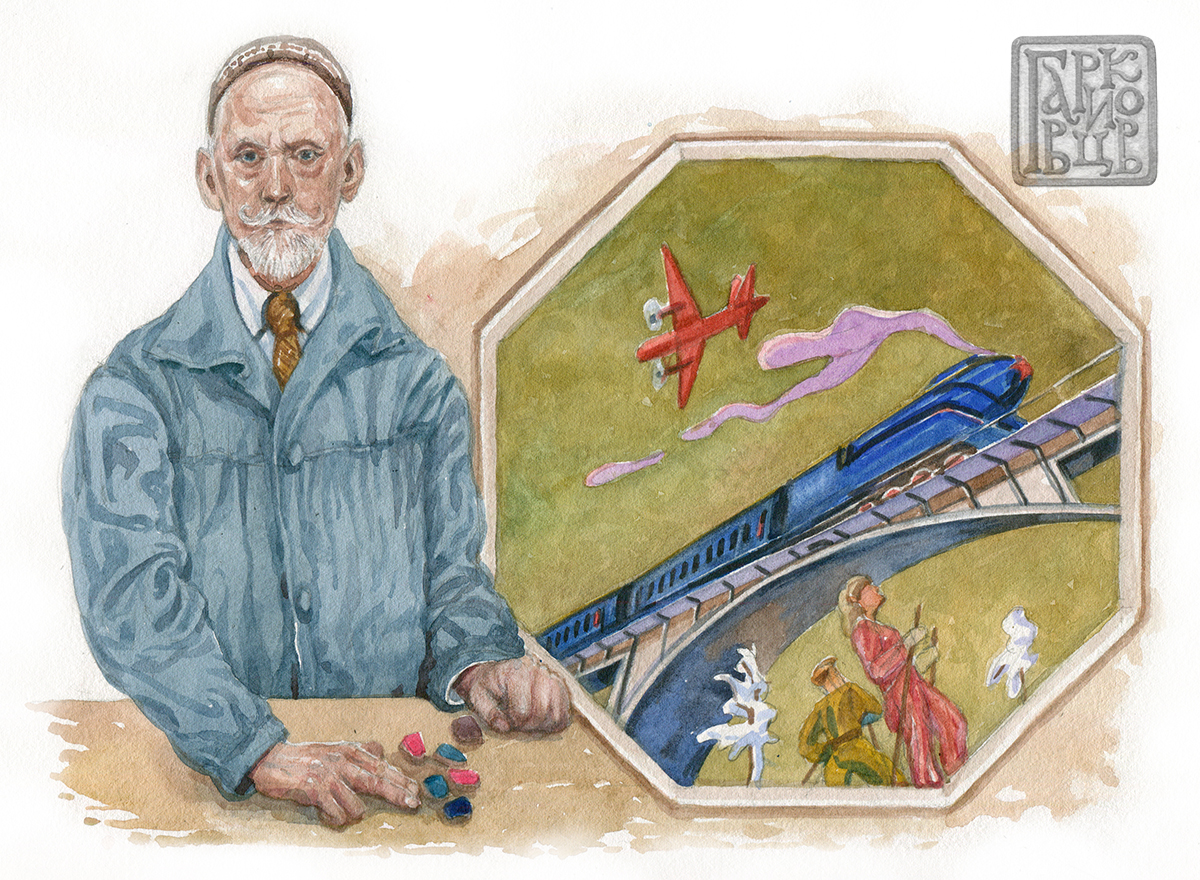 Владимир Фролов, автор лучших мозаик для метрополитена