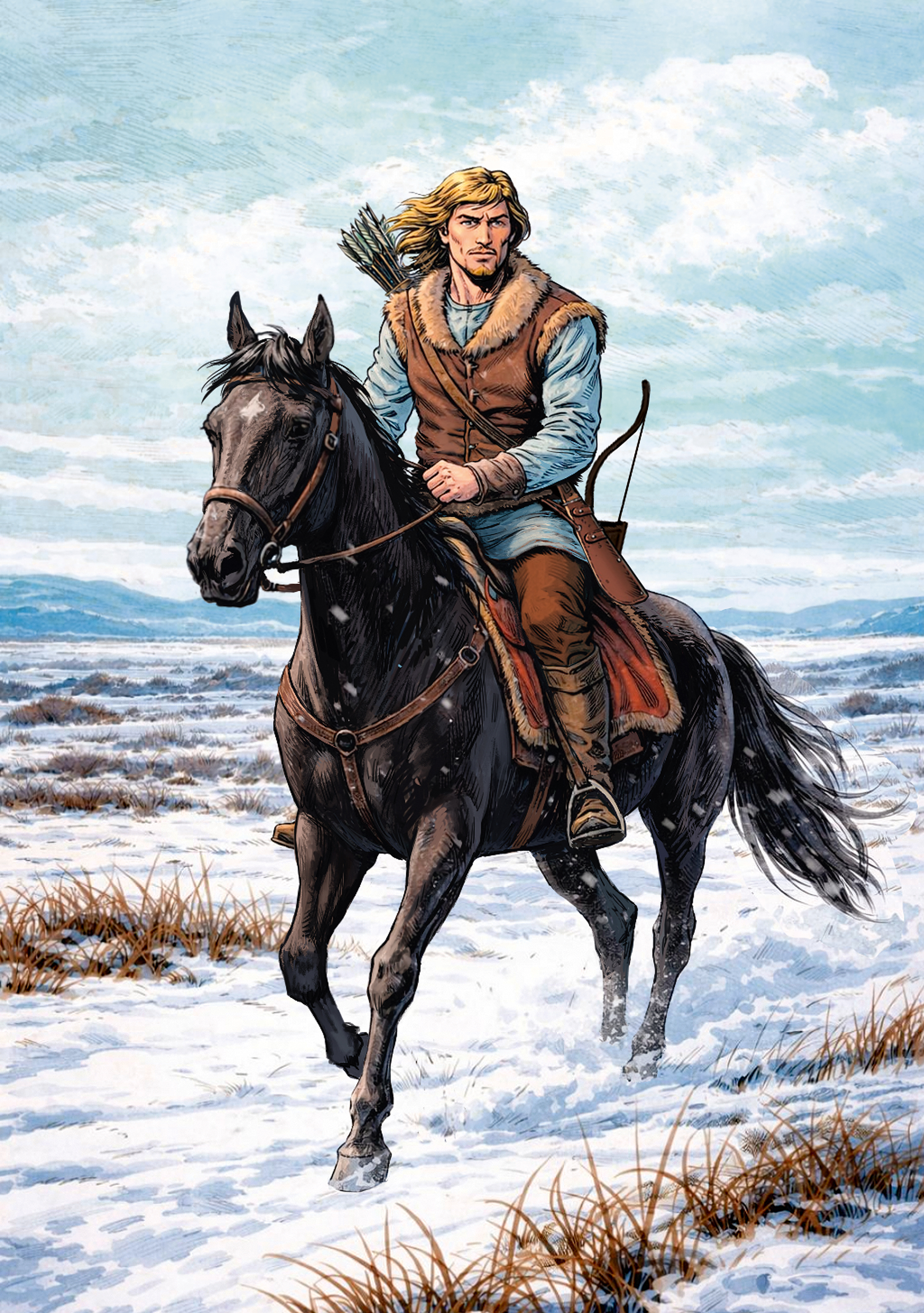 Зимняя охота - с Йордановым