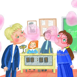 Конкурс пузырей