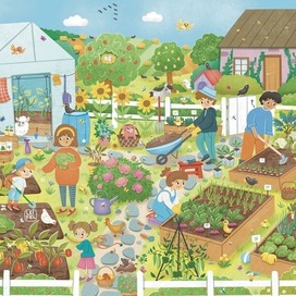 Виммельбух "Ферма"