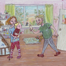 In the children's room