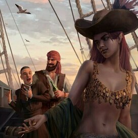 пиратский корабль