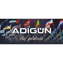 "ADIGUN" lightbox for office entrance area