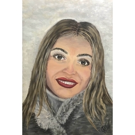 Portrait of friend's birthday