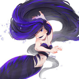 Хуманизация урагана в образе русалки