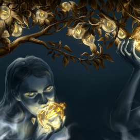 Иллюстрация к роману Чака Паланика "Призраки"