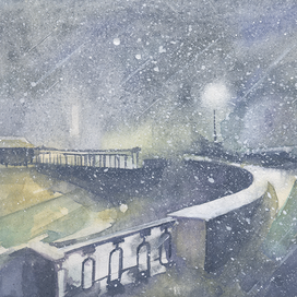 Работа на конкурс #рисуйпитер6