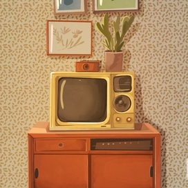 Бабушкин телевизор