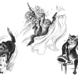 "Master and Margarita" M. Bulhakov - "Cat Behemoth"