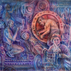 Machine operators of the sixties