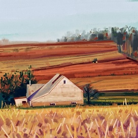 A house in the village