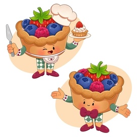 The brand character is Mr. Tart