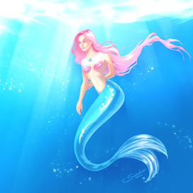 Gentle mermaid