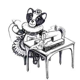 She-bear seamstress