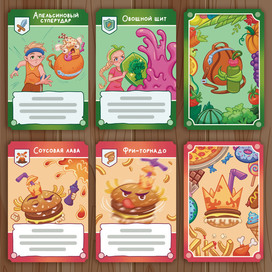 Board game card design
