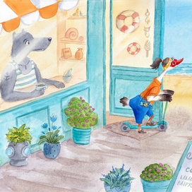 cafe on the beach