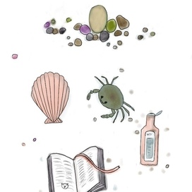 Pages in the Sand. Relax